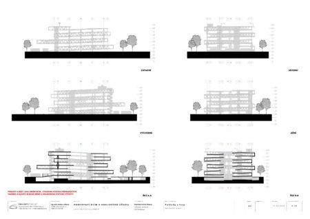 Projektstudio eucz: parkovací dům - pohledy
