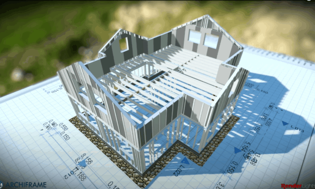 Archicad a ArchiFrame rovná se dřevostavba v BIMu