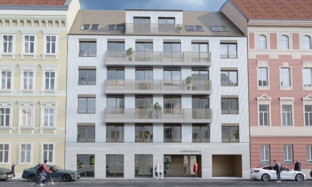 Bytový dům na vídeňské Herklotzgasse vyroste z archicadovského 3D modelu