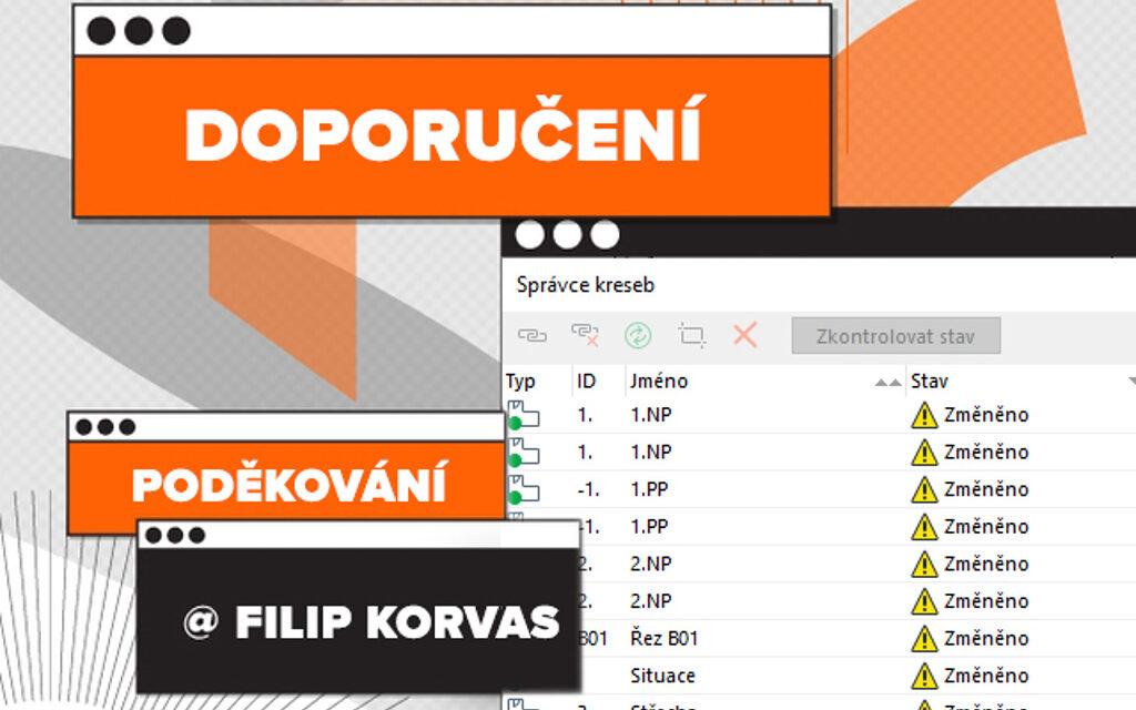 Jak se orientovat v archicadovských kresbách?